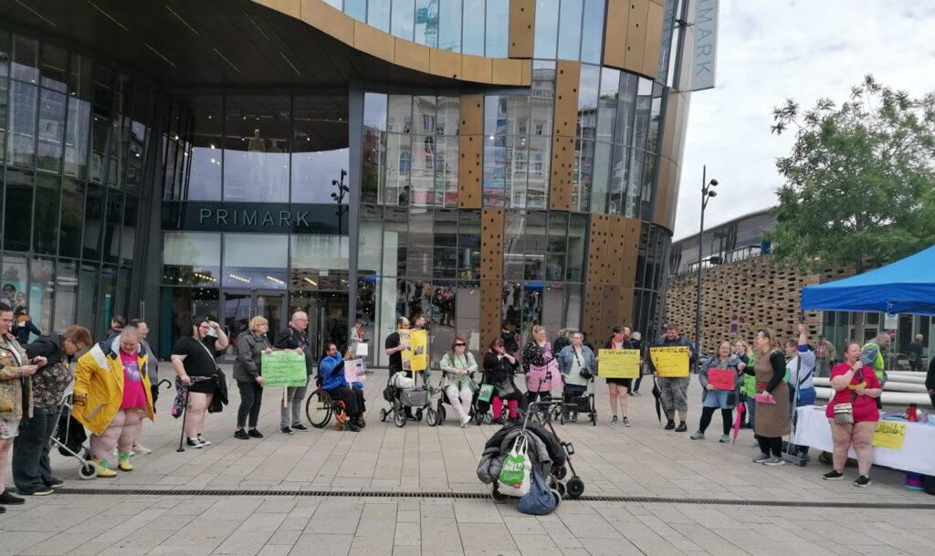 Lipödem Menschenkette in Wuppertal